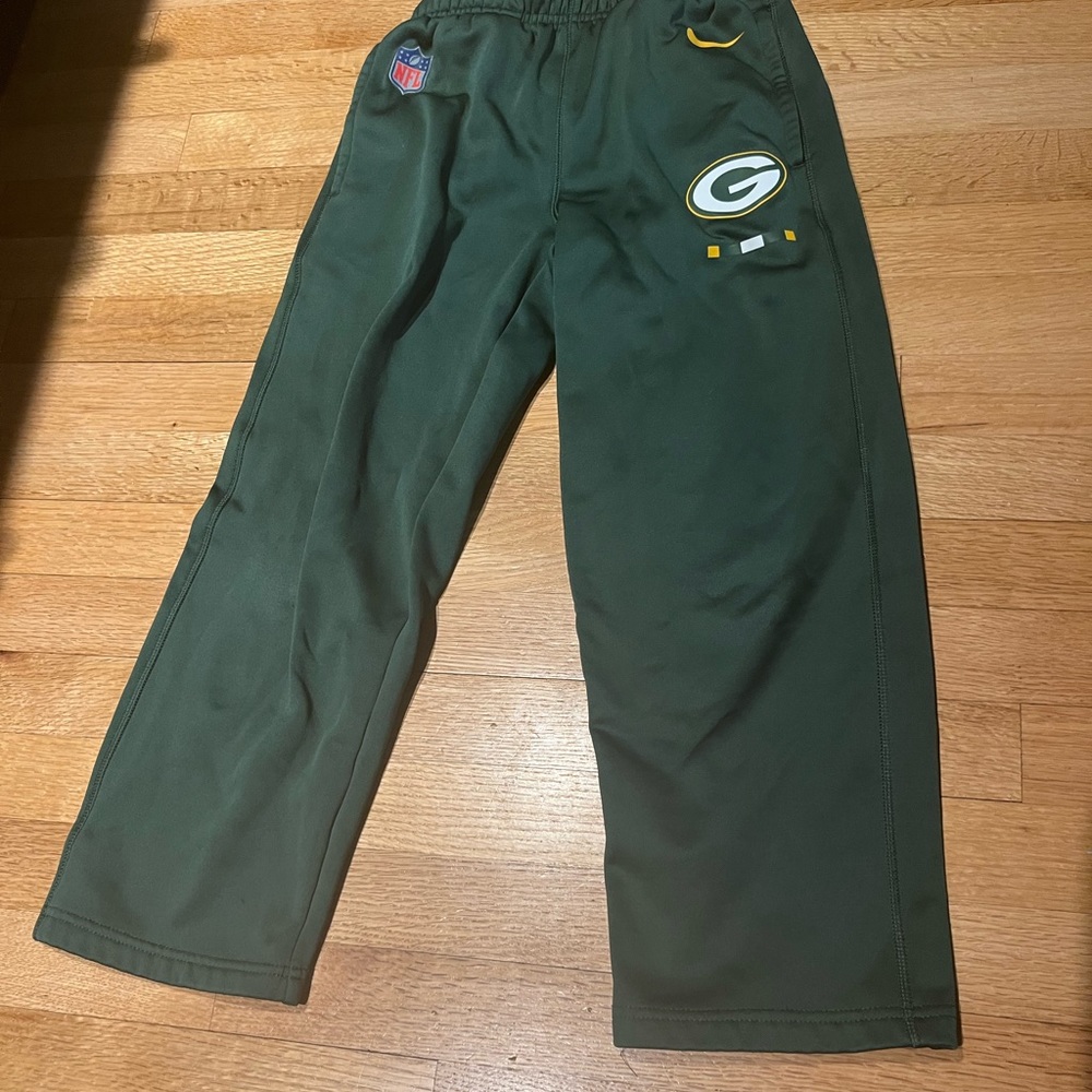 Green Bay packers NFL Nike boys sweatpants size small